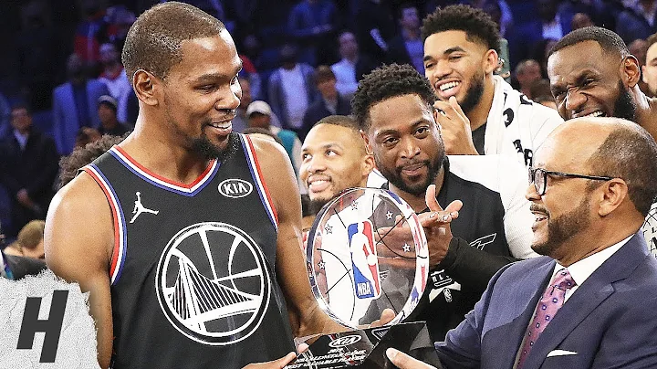 Kevin Durant MVP Trophy Presentation | February 17, 2019 NBA All-Star Game - DayDayNews