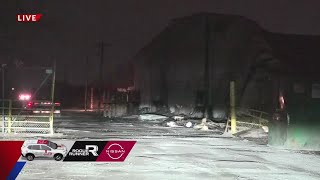 East St. Louis recycling center on fire for second time in less than a week