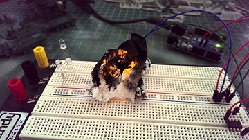 Flicker flame ATTiny Led Project