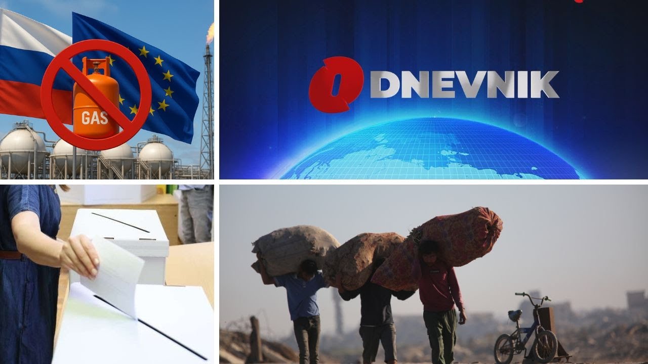 O Dnevnik: EU korak bliže zabrani ruskog gasa / Šta je sa izborima u Bijeljini?