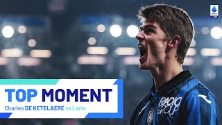Charles De Ketelaere can’t stop scoring! | Top Moment | Atalanta-Lazio | Serie A 2023/24