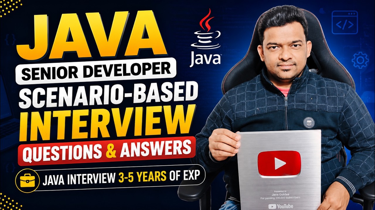 Java Senior Developer Scenario-Based Interview Questions & Answers ...