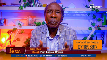 USITEMBEE NA MWIZI | PROFESSOR ANDREW MOSOMI PERFOMING LIVE AT SKIZA SHOW GET THE POINT