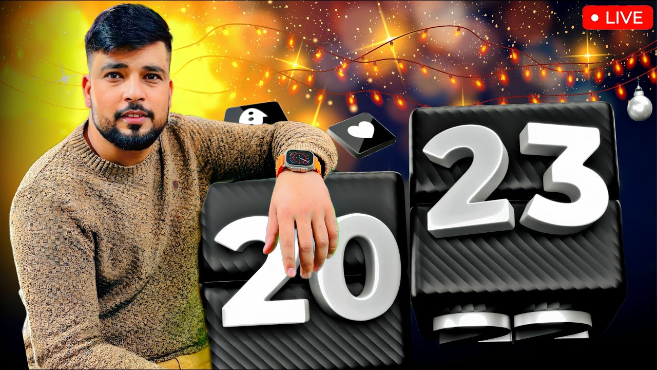 HAPPY NEW YEAR 2023 FIRST LIVE STREAM - YouTube