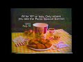 1977 Kentucky Fried Chicken Picinic Special "It's finger lickin' good" TV Commercial