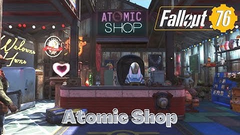 Fallout 76 Camp Build : Atomic Shop