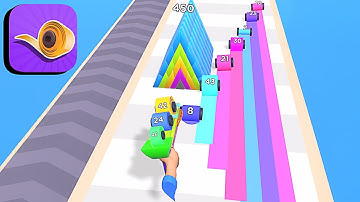 Tape Roller ​- All Levels Gameplay Android,ios (Part 17)