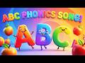 Alphabets Song for 2 Years Old | A to Z Phonics Sounds | ABC Phonics Song | Nursery Rhymes