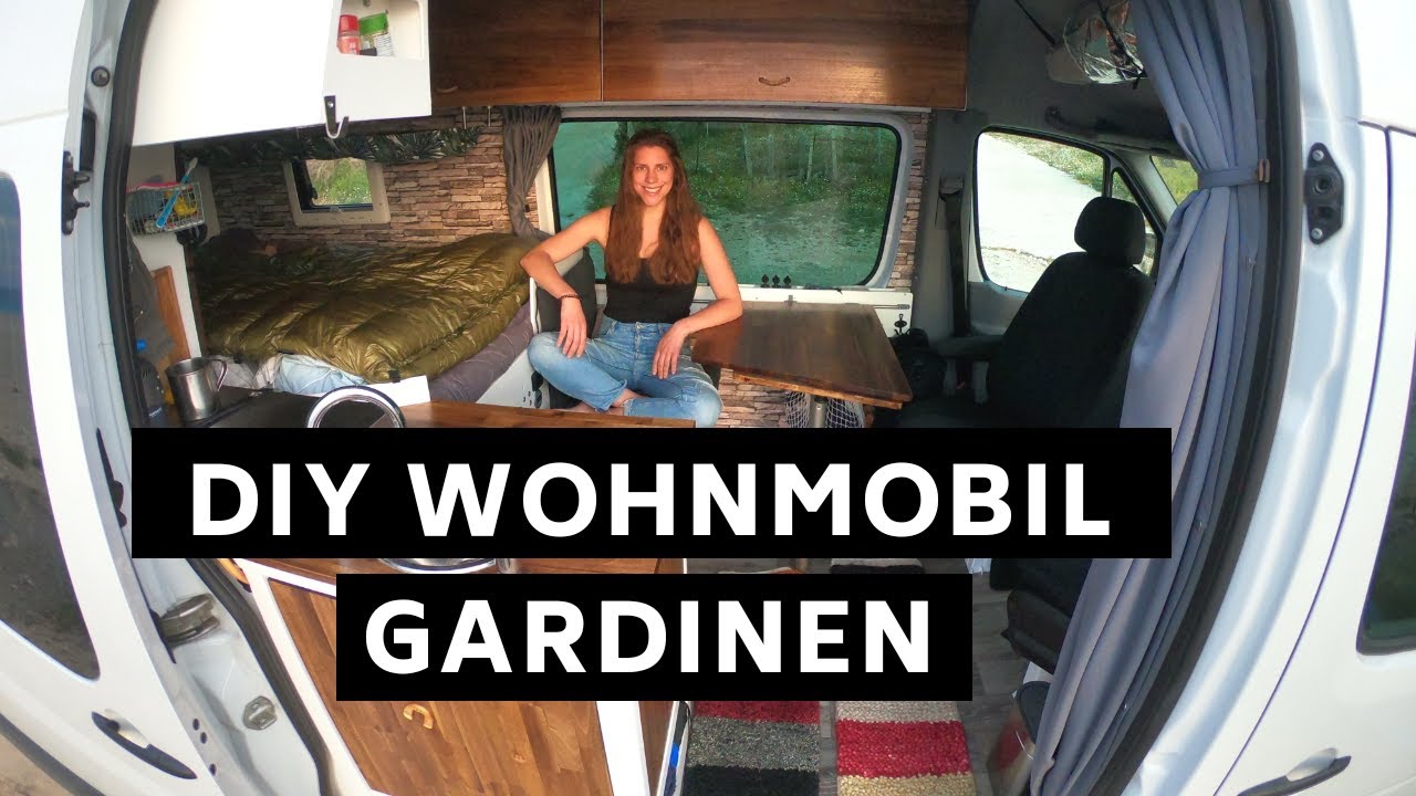 DIY Wohnmobil Gardinen für den Sprinter Ausbau 