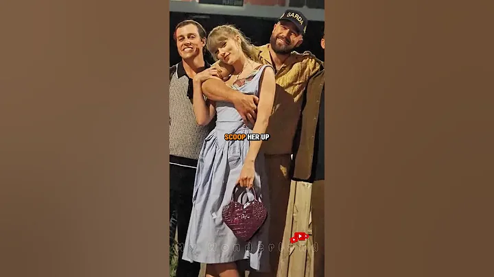 Taylor Swift Gets to Be A Small Girl Next To Travis Kelce! #taylorswift #traviskelce