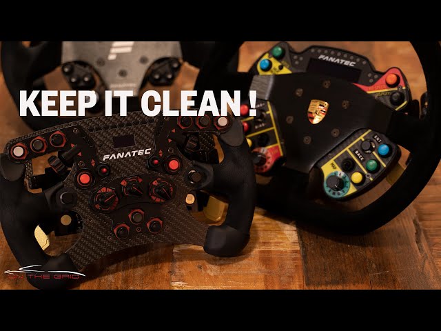 Sim Racing: Cleaning Your Alcantara Steering Wheel - BoxThisLap