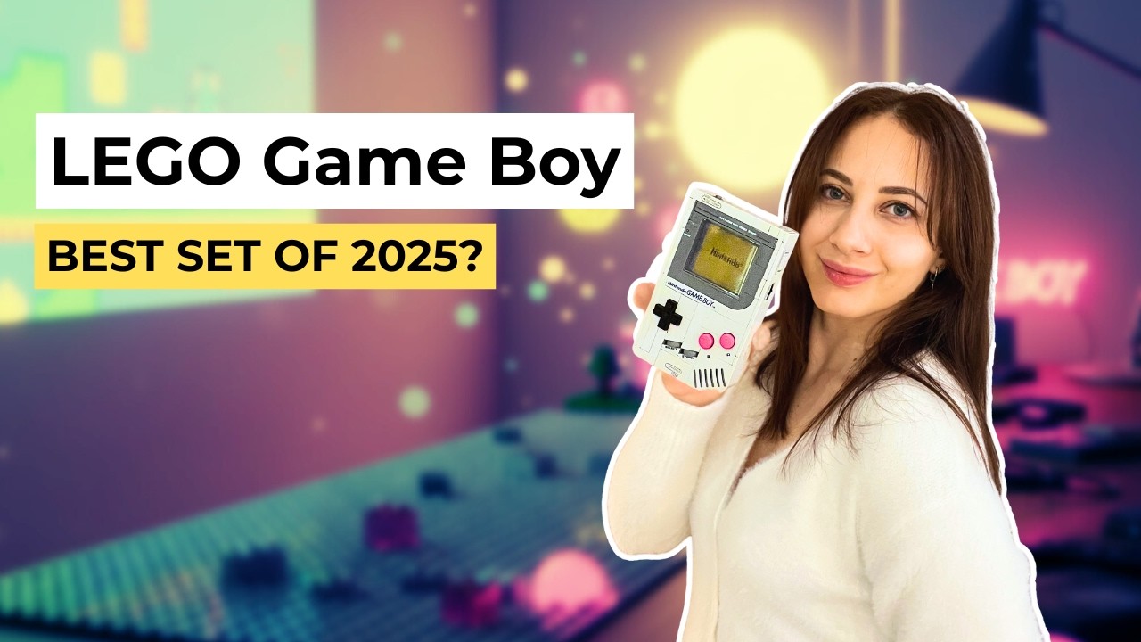 LEGO Game Boy (2025) - The Most Satisfying LEGO Build?