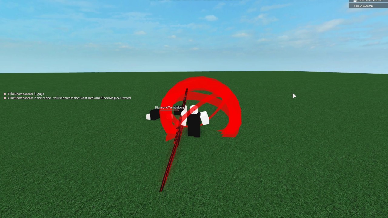 Roblox Script Showcase Episode#318/Giant Red and Black Magical