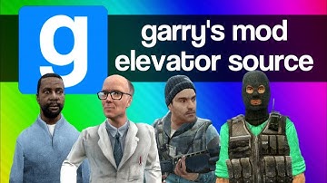 Gmod Elevator Source Funny Moments - Random, Weird, Creepy Adventure Mod (Garry