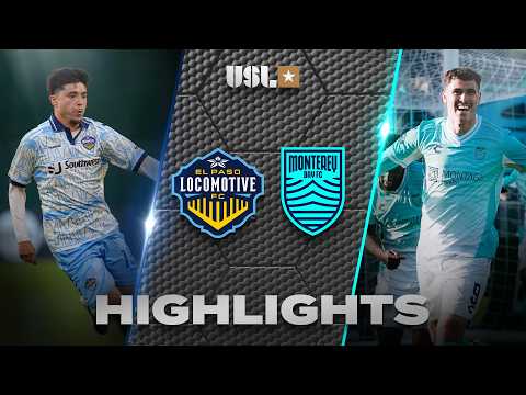 El Paso Locomotive FC 1–0 Monterey Bay FC
