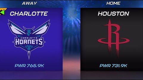 Charlotte Hornets vs Houston Rockets | Rewind 23rd Oct 2024 | NBA 2K Mobile