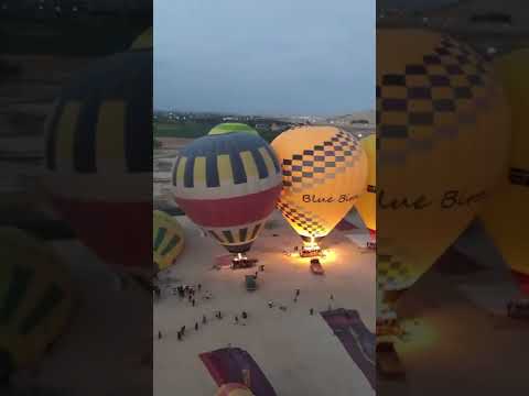 رحلة بالمنطاد فوق نهر النيل من الاقصر خلال وقت الفجر أجمل مناظر للنيل والآثار مغامرة لا تنسى مصر