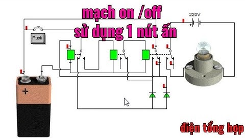 mạch on off sử dụng 1 nút ấn
