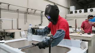 Stainless steel Sink 50x50x30 Use Tig Welding