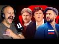 American Reacts To Comedy Club: Такер Карлсон | Карибидис, Батрутдинов, Шальнов ‪@ComedyClubRussia‬