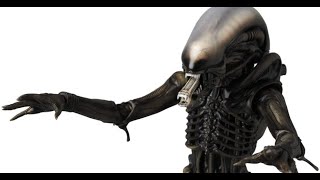 Medicom Toy: Alien MAFEX No.084 Big Chap Figure 4K Review