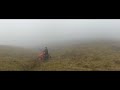 I found a stranded rider in the fog. #enduro #greenlaning #trailriding #ktm #xtrainer #beta