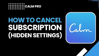 Как отменить премиум-подписку на приложение Calm | Скрытые настройки (пошаговая инструкция) screenshot 5