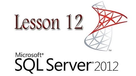 Урок 12 : CREATE  TRIGGER, FUNCTION, VIEW , INDEX, STORED PROCEDURE , SYNONYM - (MS SQL)