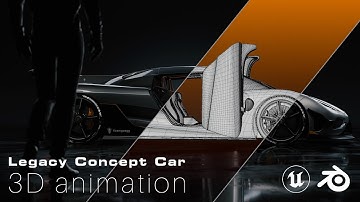 "Just Another Concept Car" | 3D UE5 + Blender Cinematic