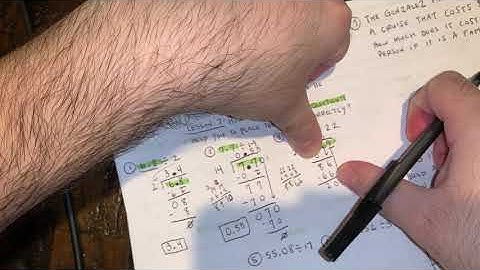 6th Grade Math - Chap. 3, Les. 7 - Divide Decimals By Whole Numbers - Pt. 1: Intro and Problems