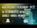 Web-AR Object Placement in just 15 Minutes using Google Model Viewer and JavaScript