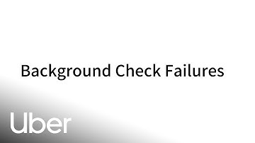 Key Background Check Failures That result in account Deactivations | Uber