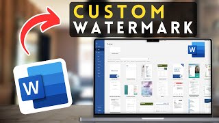 How to Create a Custom Watermark in MS Word | Microsoft Word Tutorial (2025)