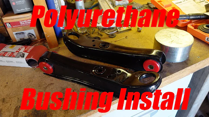 Installing Polyurethane Bushings (Melting out rubber bushings)
