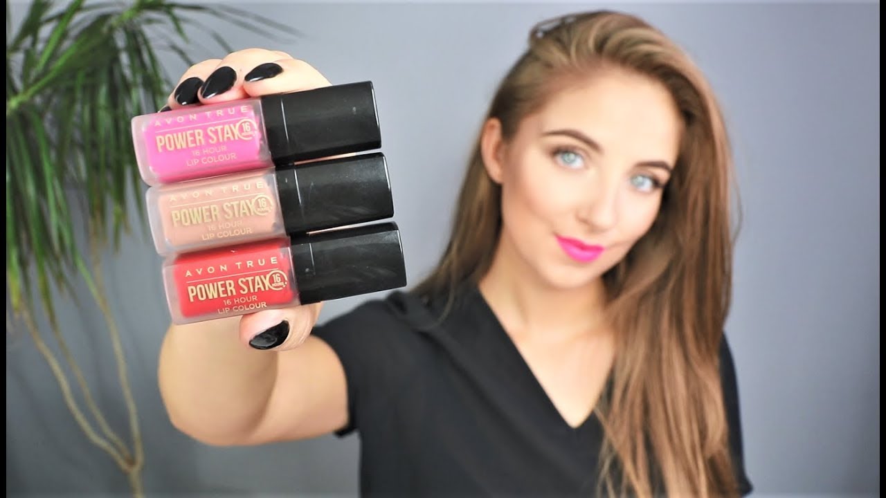 AVON POWER STAY 16H WSZYSTKIE KOLORY NOWYCH TRWAŁYCH SZMINEK