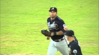 2011/09/21 Prado throws out Sanchez