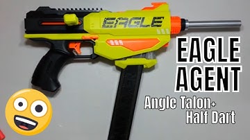 Eagle Agent Blaster Half Dart Mod 😍(with a Nerf Rival Jupiter Kit)
