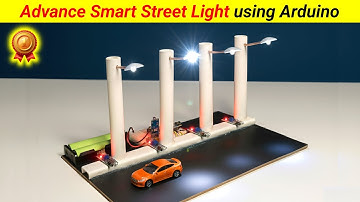 How to make Smart Street Lights using Arduino || Best Science Project || SKR Electronics Lab