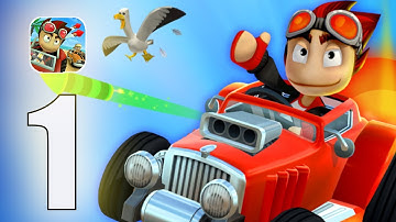 Beach Buggy Racing - Official Trailer - Gameplay Walkthrough Part 1 - (iOS , Android)