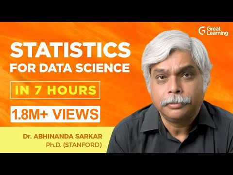 Statistics For Data Science | Probability And Statistics | Statistics Tutorial | Ph.D. (Stanford)