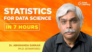 Statistics for Data Science | Probability and Statistics | Statistics Tutorial | Ph.D. (Stanford)