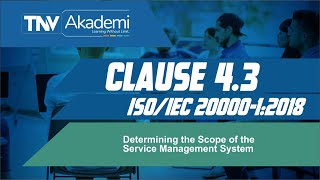 IT-SMS Determining the scope of the service Clause 4.3 of ISO/IEC 20000-1:2018 |