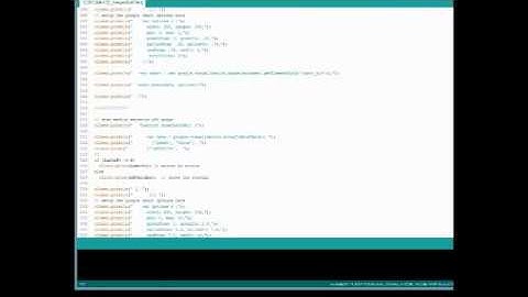 Geiger Counter IoT Code