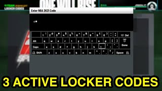 3 ACTIVE LOCKER CODES IN NBA 2K21 MY TEAM | ACTIVE LOCKER CODES