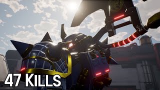 【Gundam Evolution】Zaku II [Melee] Gameplay | 47 Kills | No Commentary