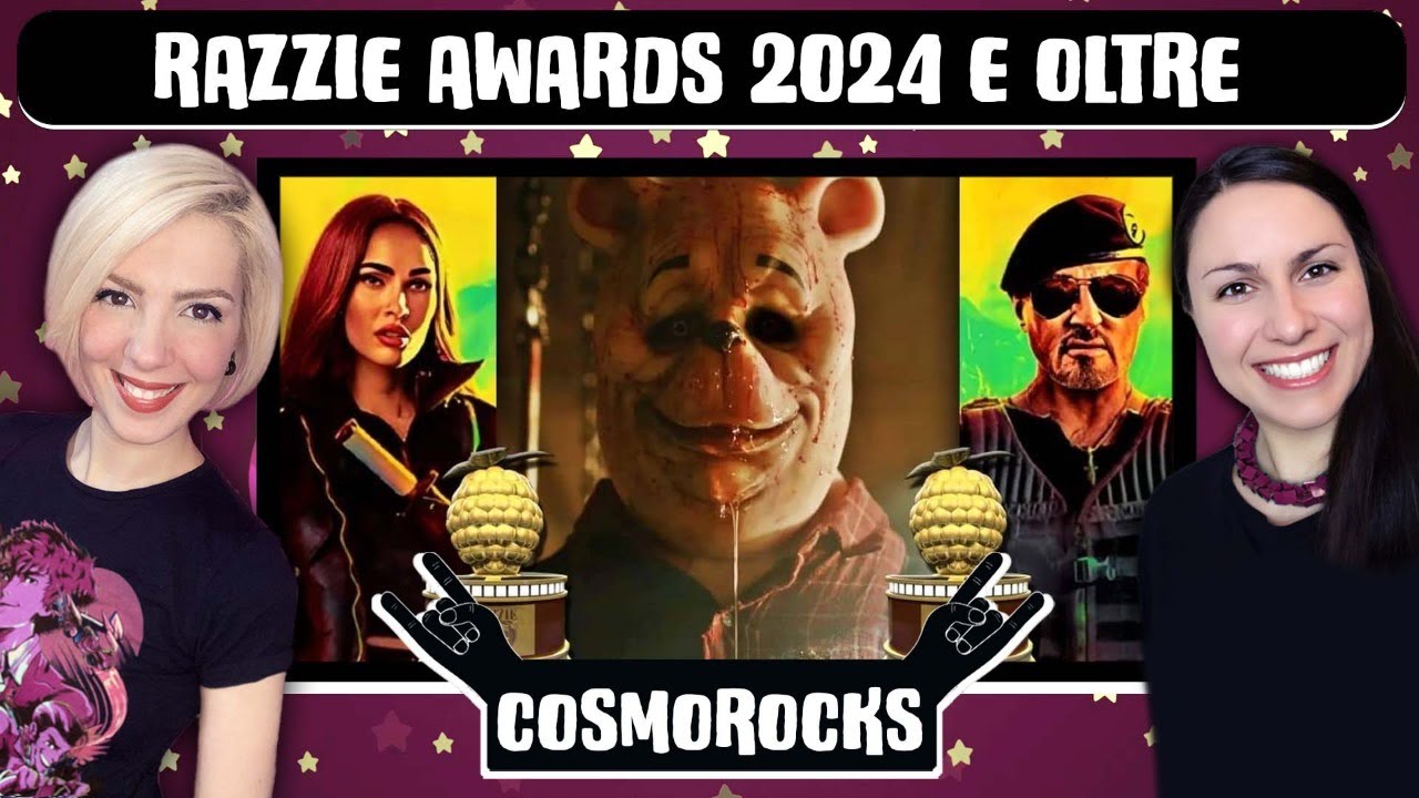 Amara Razzie RAZZIE AWARDS 2024 e OLTRE | #COSMOROCKS - YouTube
