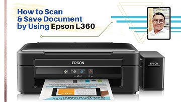 How to Scan & Save Document by Using Epson L360