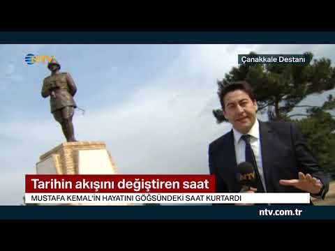 Çanakkale'de tarihin akışı bir köstekli saatle değişti