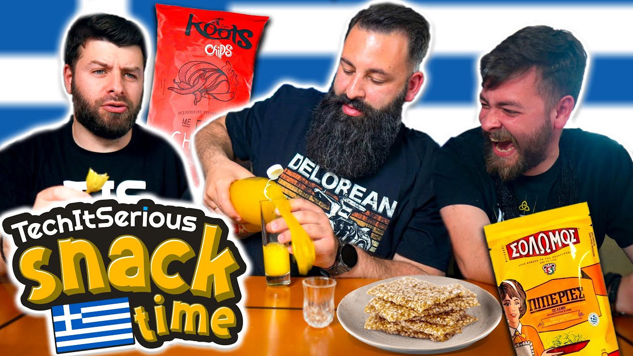 ΔΟΚΙΜΑΖΟΥΜΕ ΕΛΛΗΝΙΚΑ ΠΑΡΑΔΟΣΙΑΚΑ ΣΝΑΚΣ! 😂