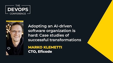 Adopting an AI-driven software organization is hard | Marko Klemetti